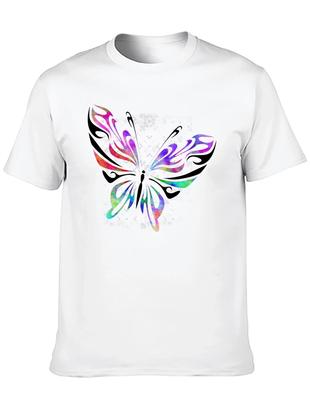 Butterfly Graphic Print Crew Neck T-Shirt product image 8