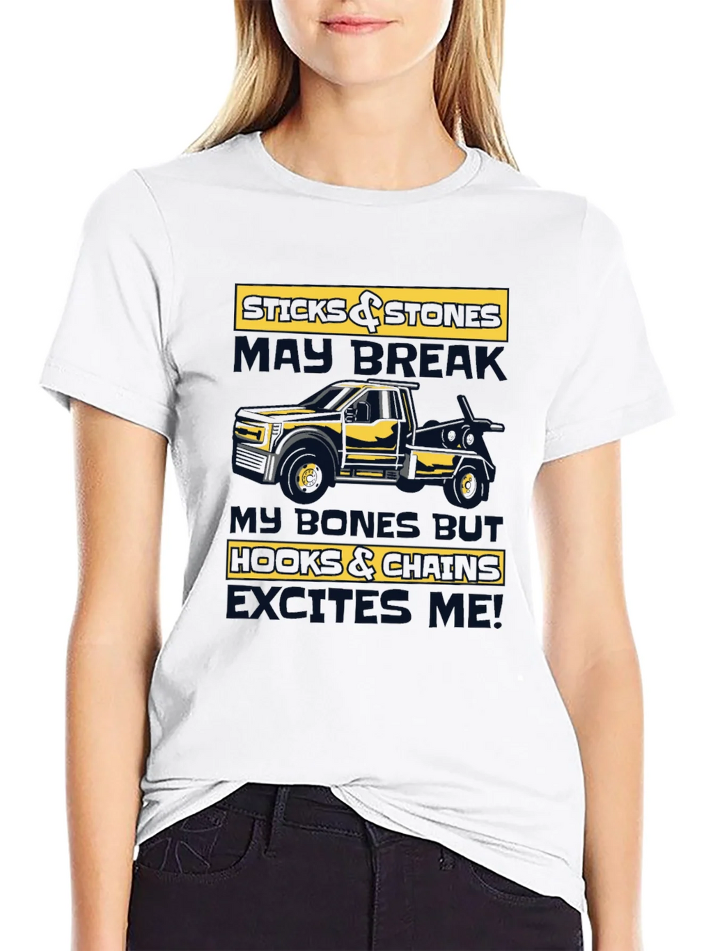 Sticks & Stones Tow Truck T-Shirt product image 8