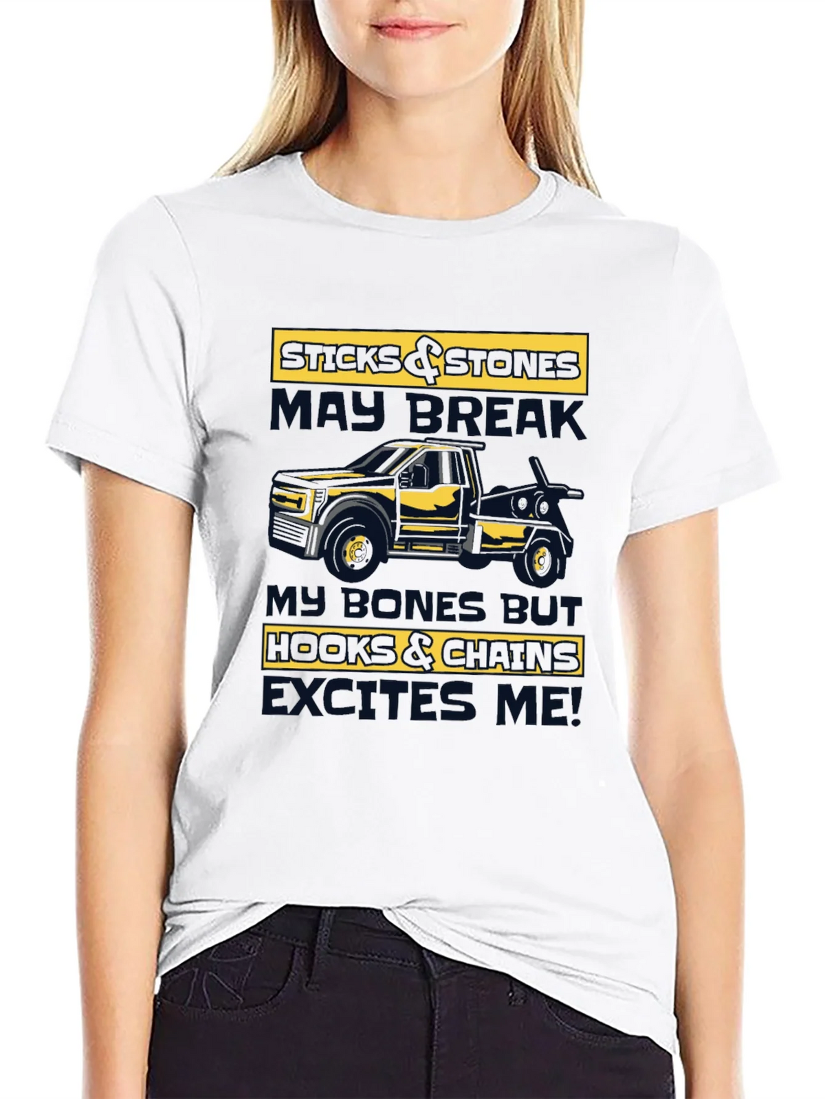 Sticks & Stones Tow Truck T-Shirt product image 8