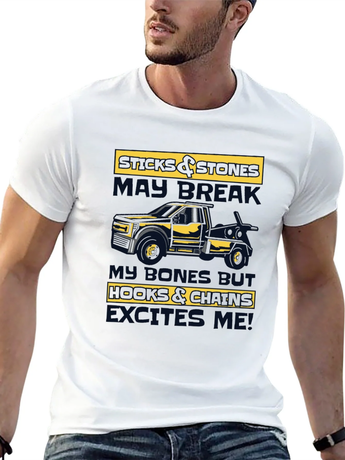 Sticks & Stones Tow Truck T-Shirt product image 12