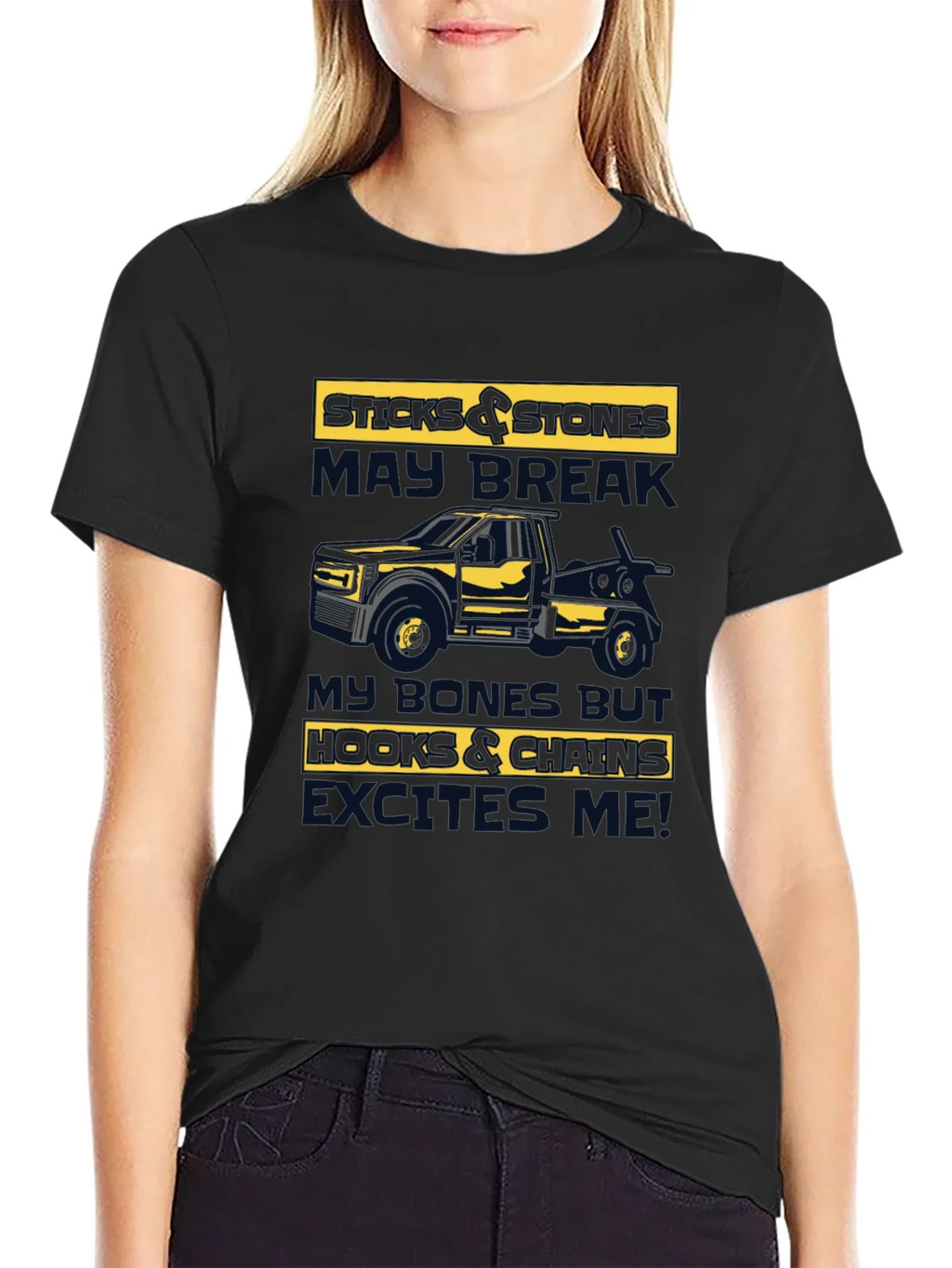 Sticks & Stones Tow Truck T-Shirt product image 2