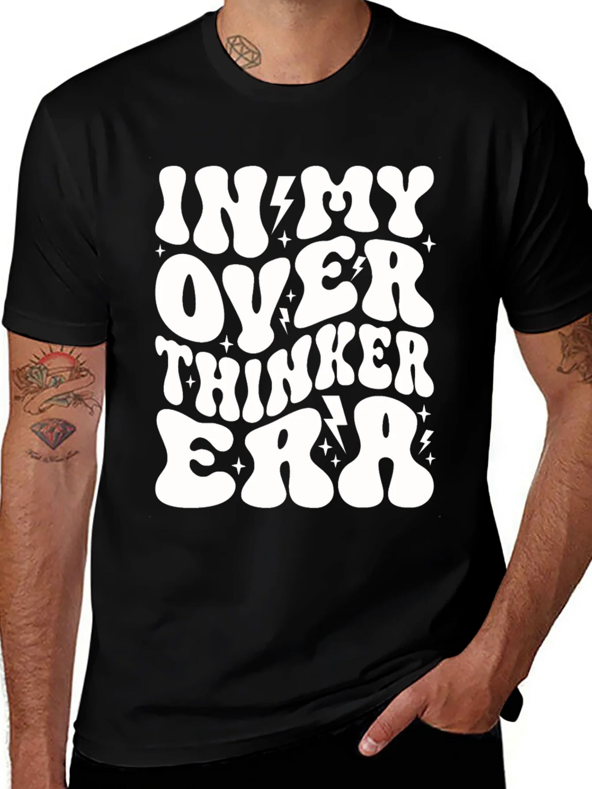 Overthinker Era Graphic Tee - Stylish Cotton Comfort product image 1