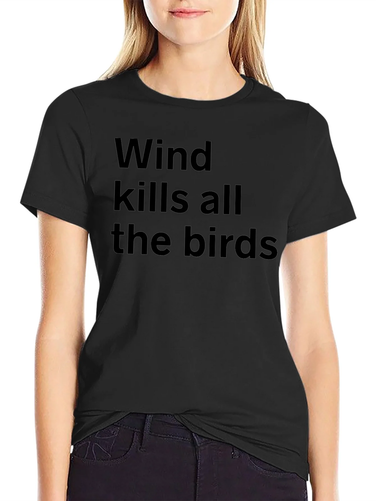Wind Kills All The Birds Graphic Tee product image 2