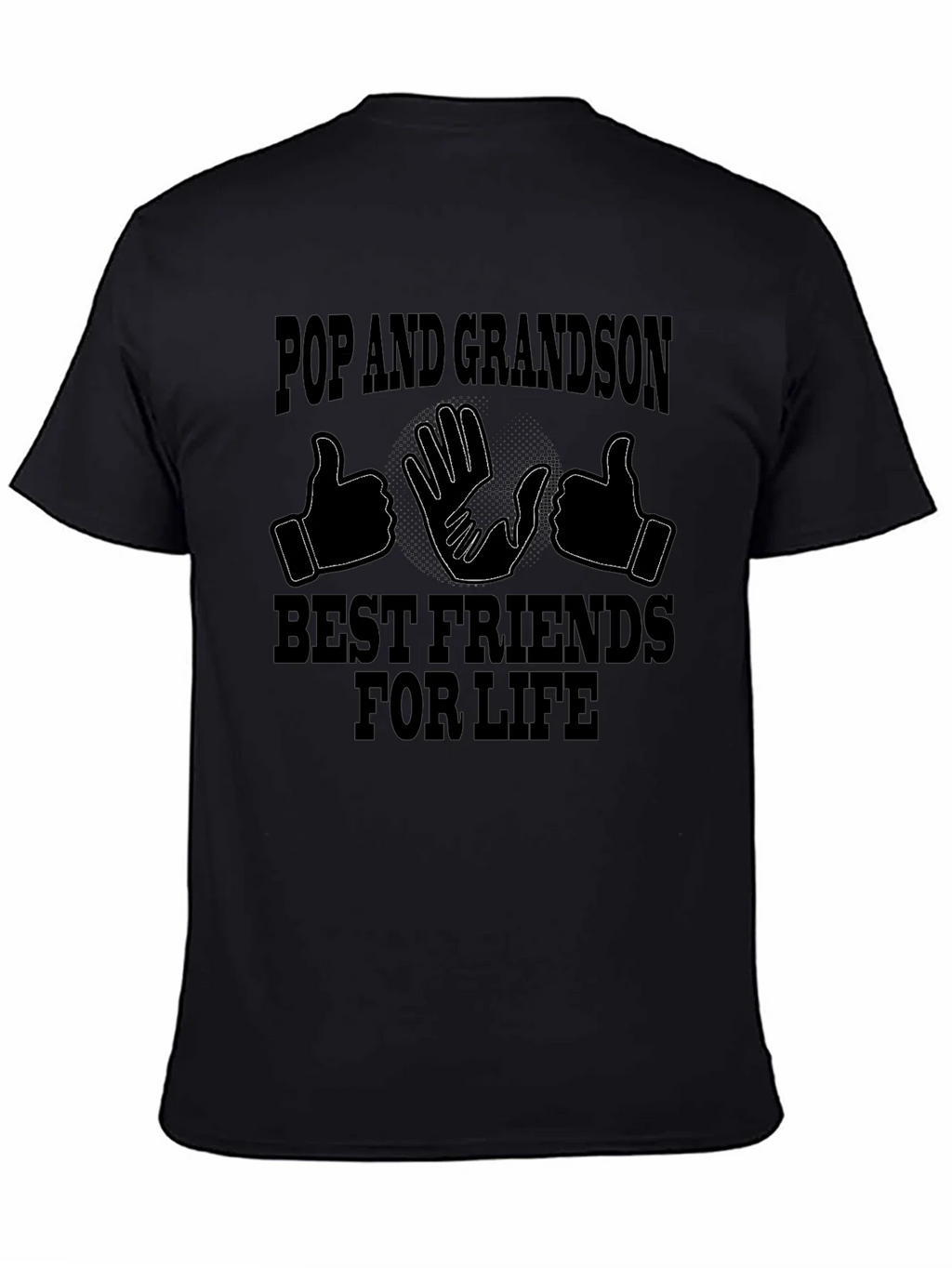 Pop and Grandson Best Friends T-Shirt product image 4