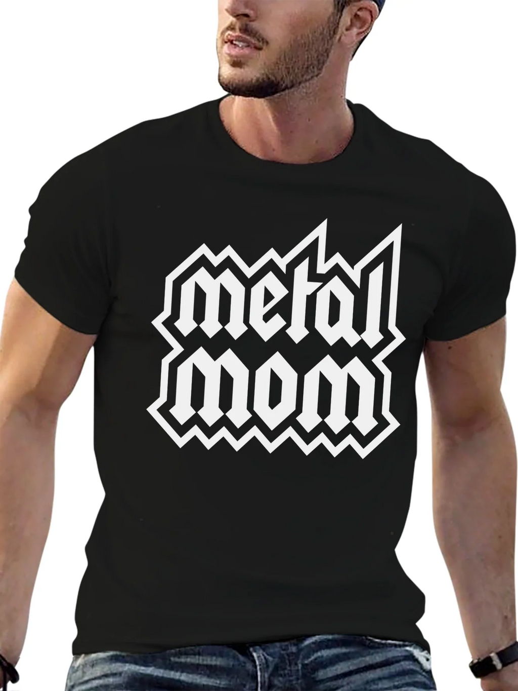Metal Mom Graphic Tee - Rocker Style Shirt product image 6