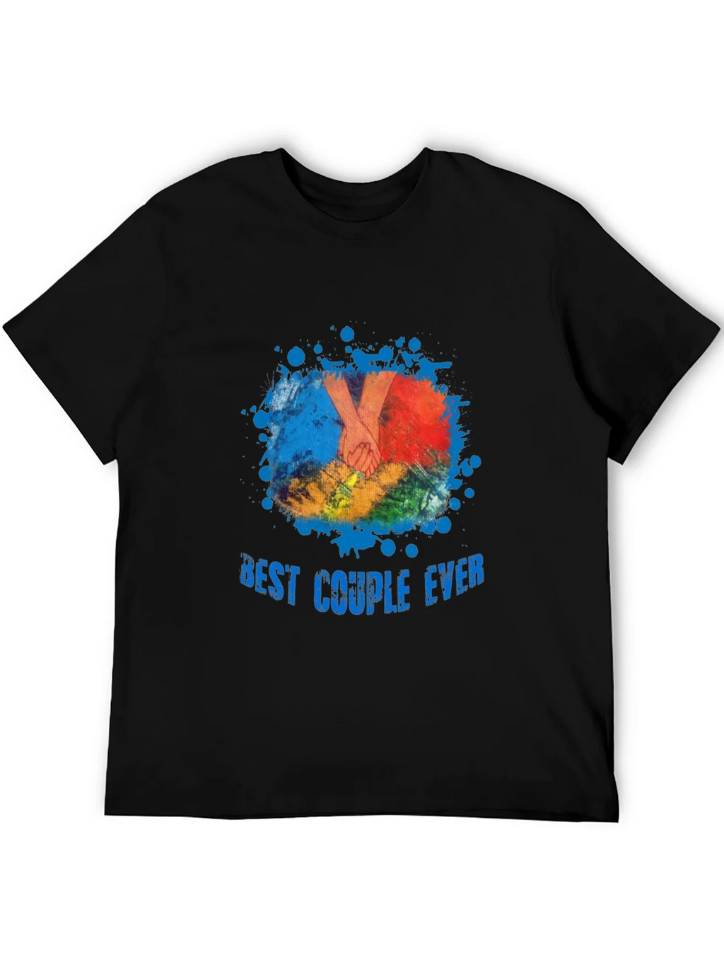 Best Couple Ever T-Shirt - Black Graphic Tee product image 4