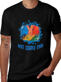 Best Couple Ever T-Shirt - Black Graphic Tee product image 1