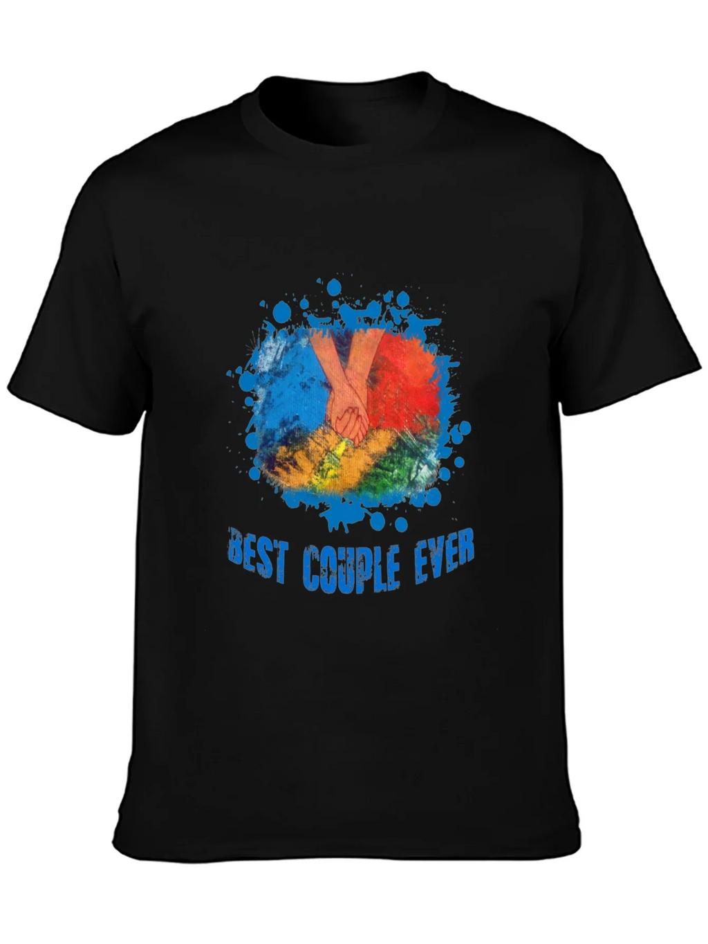 Best Couple Ever T-Shirt - Black Graphic Tee product image 3