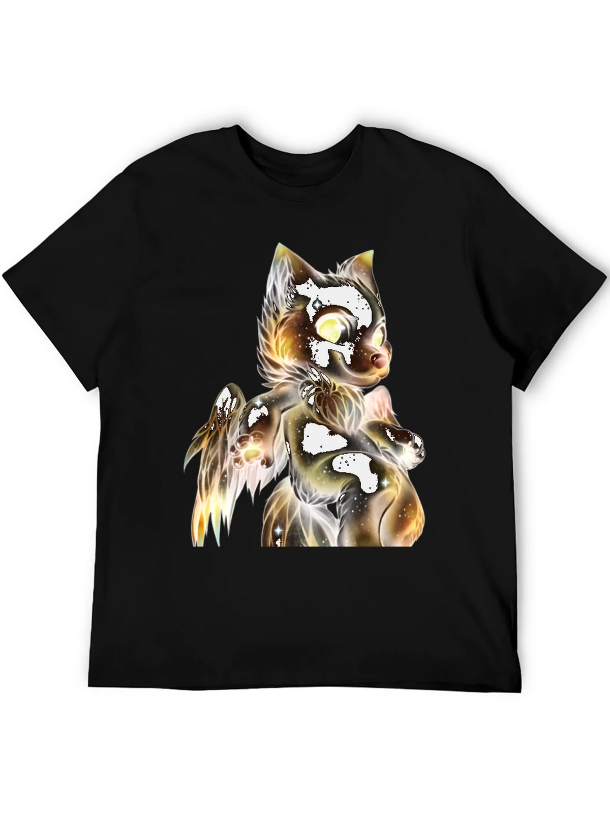 Cosmic Cat Graphic T-Shirt - Unique Design product image 5