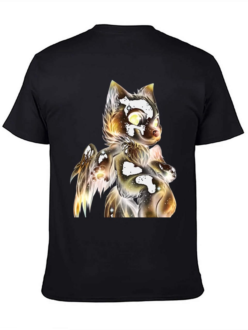 Cosmic Cat Graphic T-Shirt - Unique Design product image 4