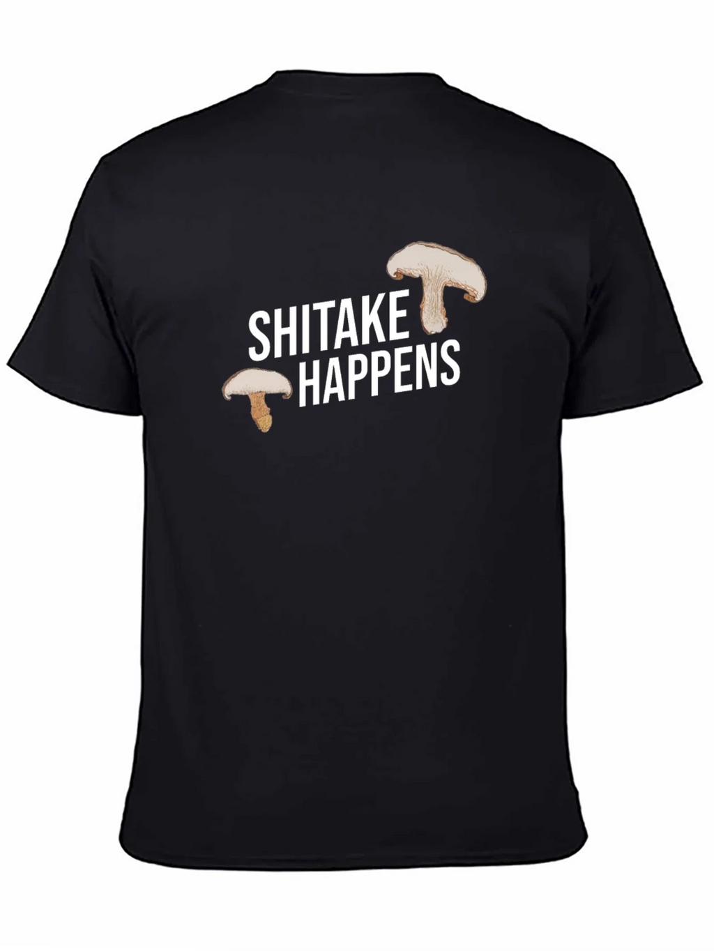 Shiitake Happens Graphic Tee product image 3