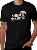 Shiitake Happens Graphic Tee product image 1