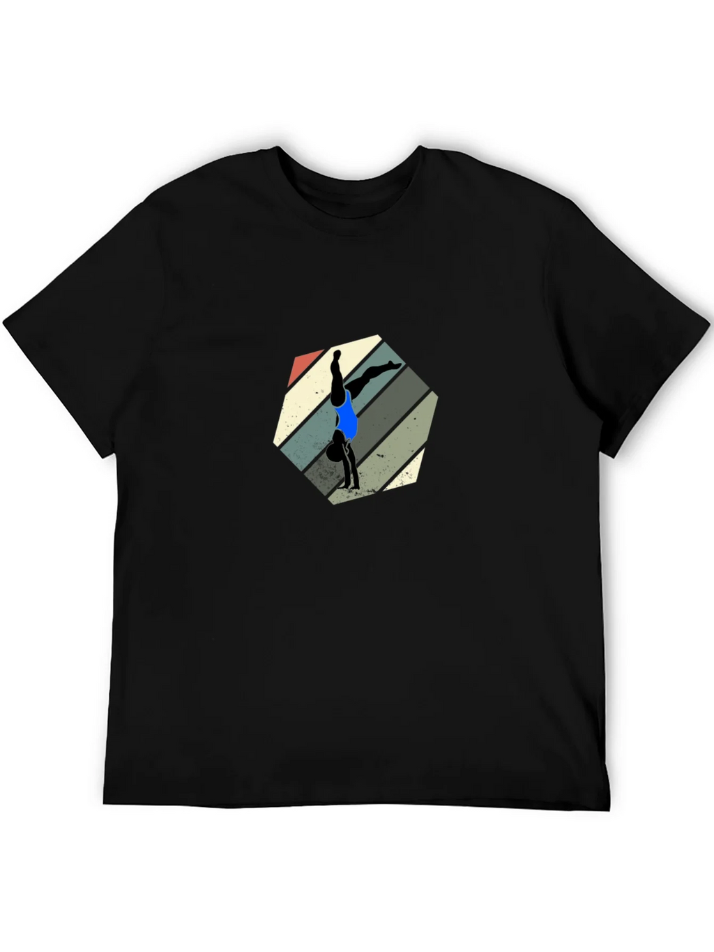 Retro Handstand T-Shirt - Unique Gymnastics Design product image 5