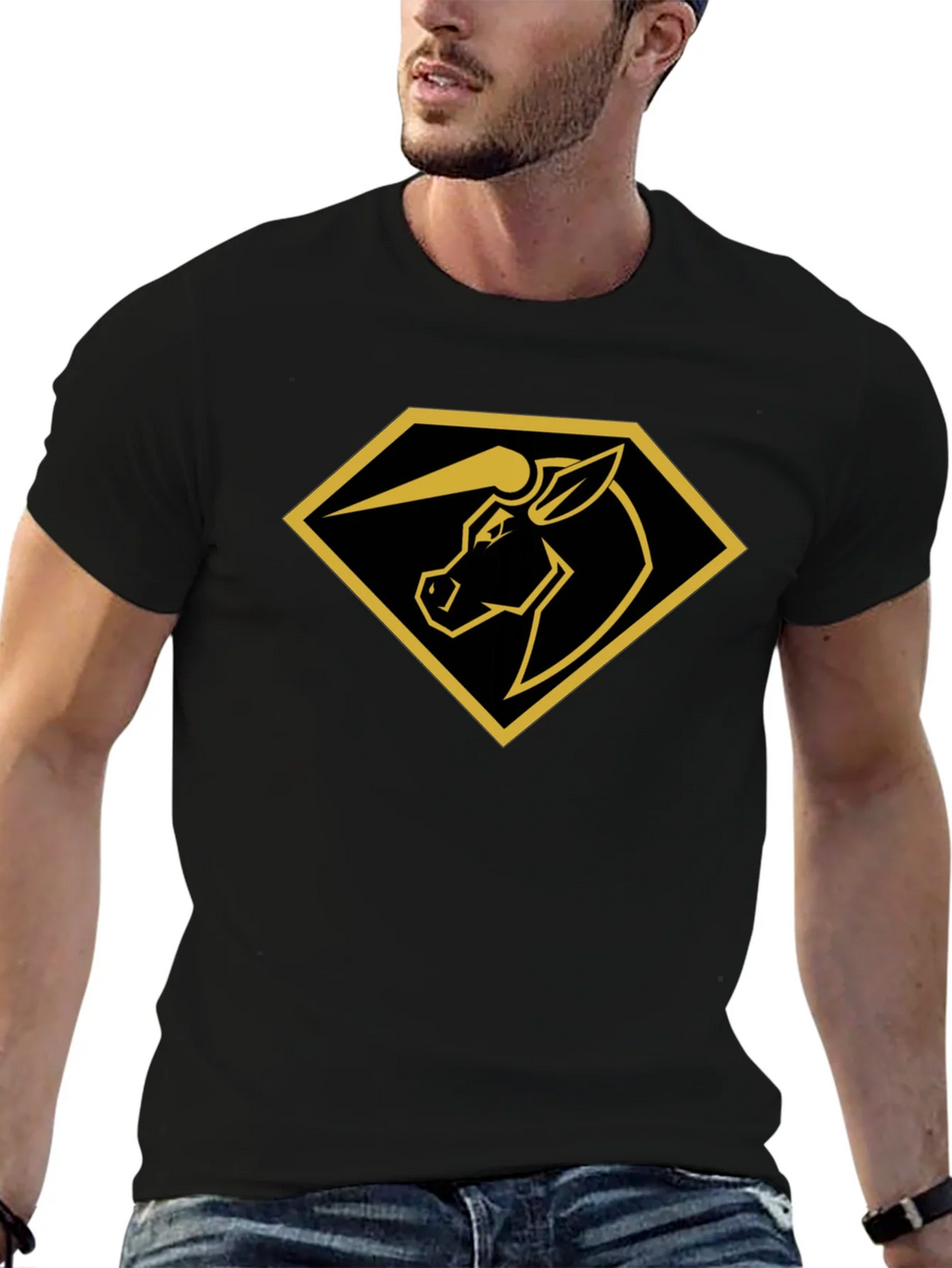 Unicorn Diamond Graphic Tee - Black product image 6