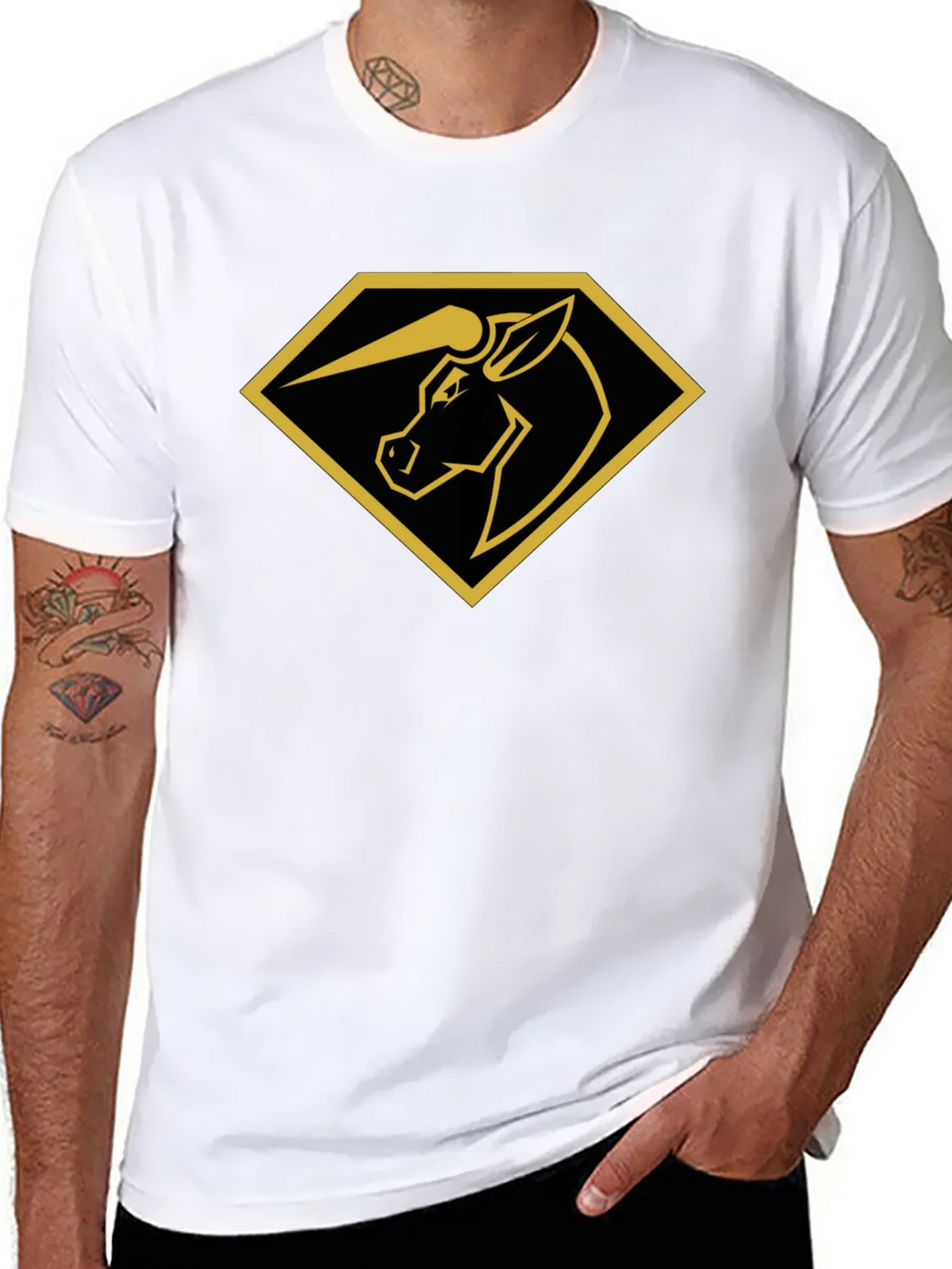 Unicorn Diamond Graphic Tee - Black product image 7