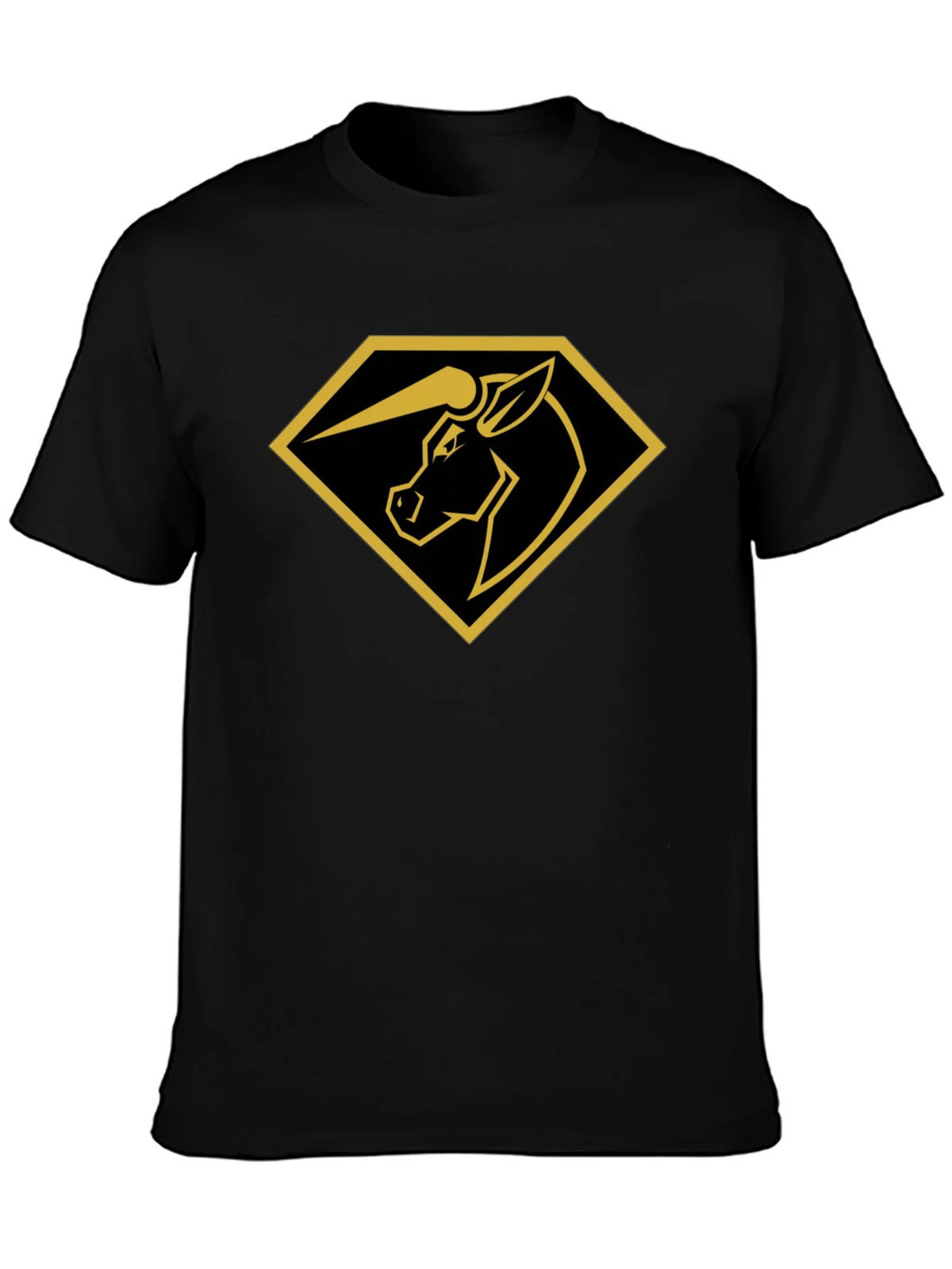 Unicorn Diamond Graphic Tee - Black product image 3