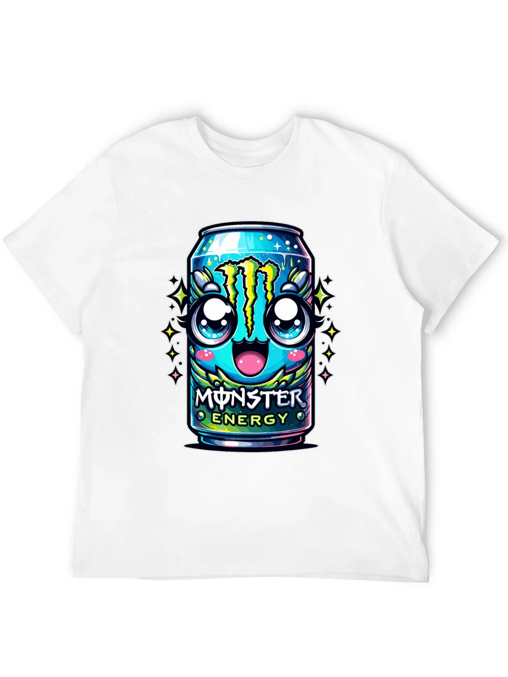 Monster Energy Kawaii Graphic Tee - Black product image 11