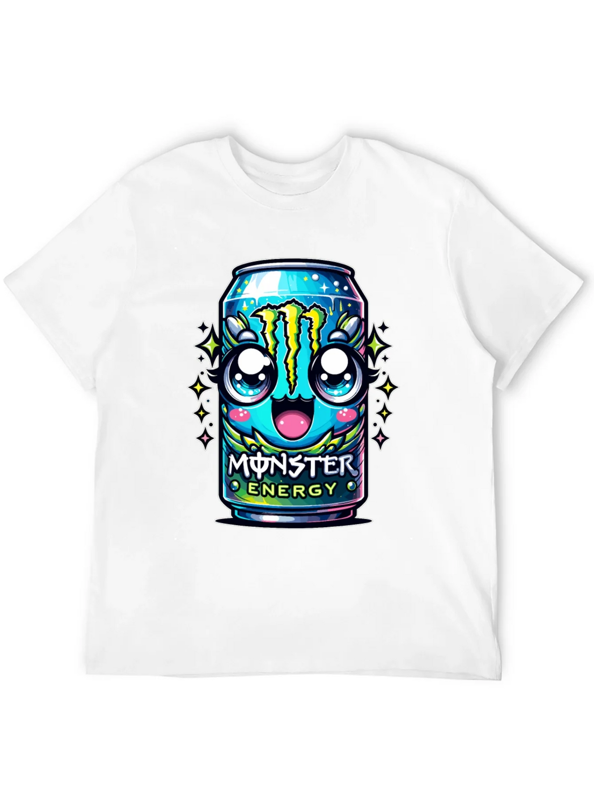 Monster Energy Kawaii Graphic Tee - Black product image 11