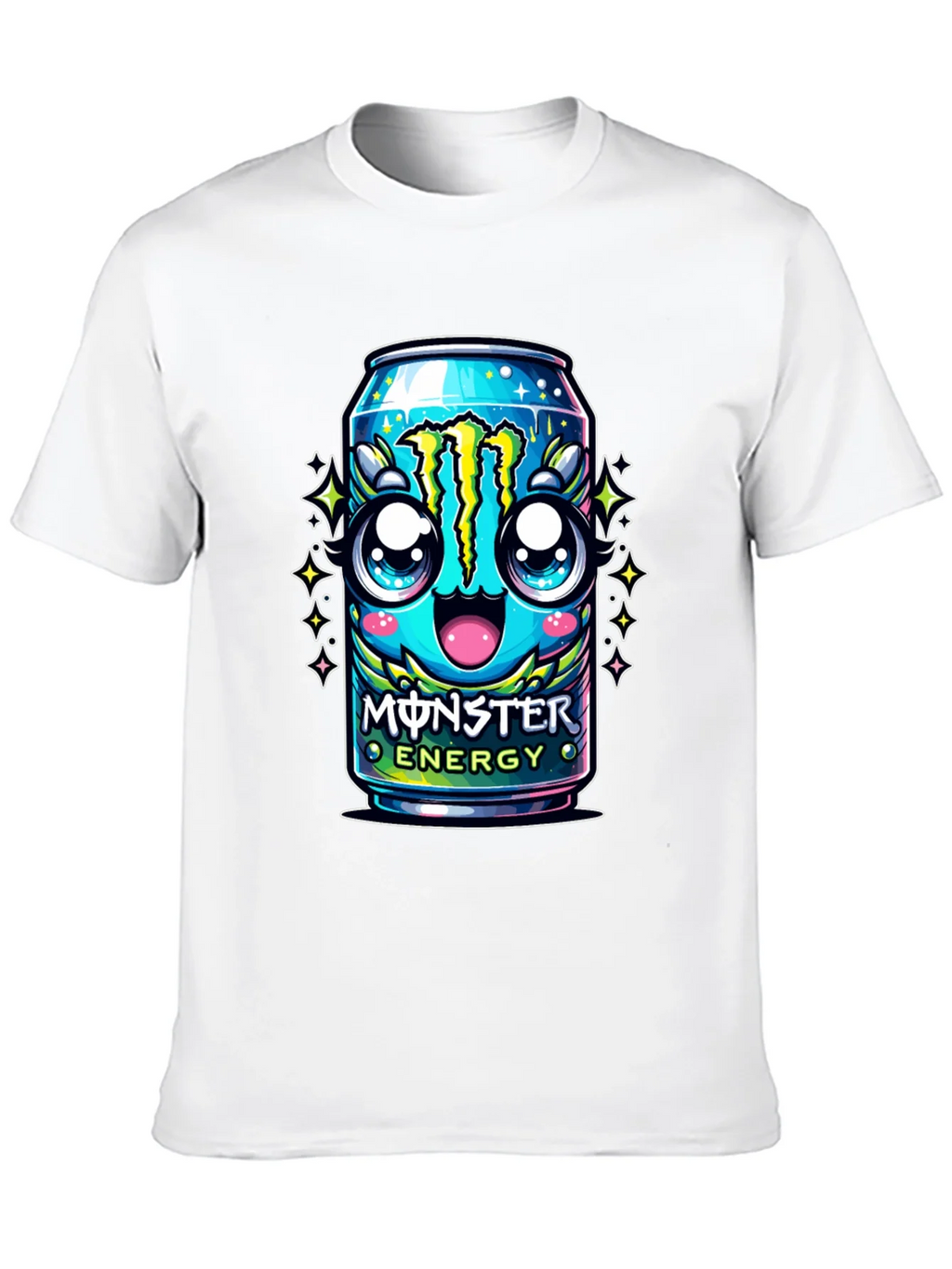 Monster Energy Kawaii Graphic Tee - Black product image 9