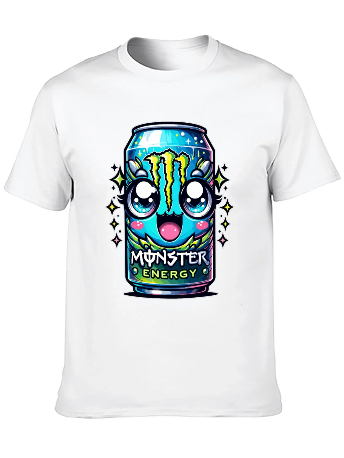 Monster Energy Kawaii Graphic Tee - Black product image 9