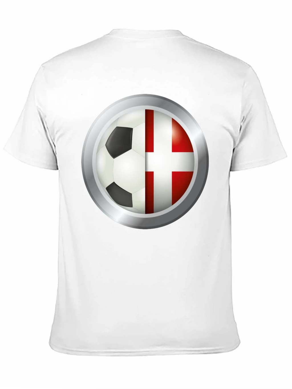 Denmark Soccer Flag T-Shirt product image 10