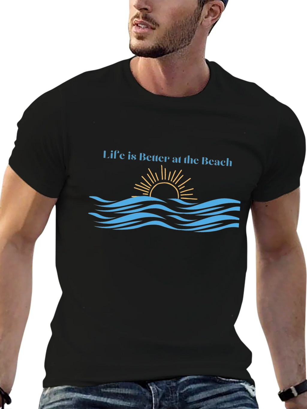Lifes Better at the Beach Graphic Tee product image 6
