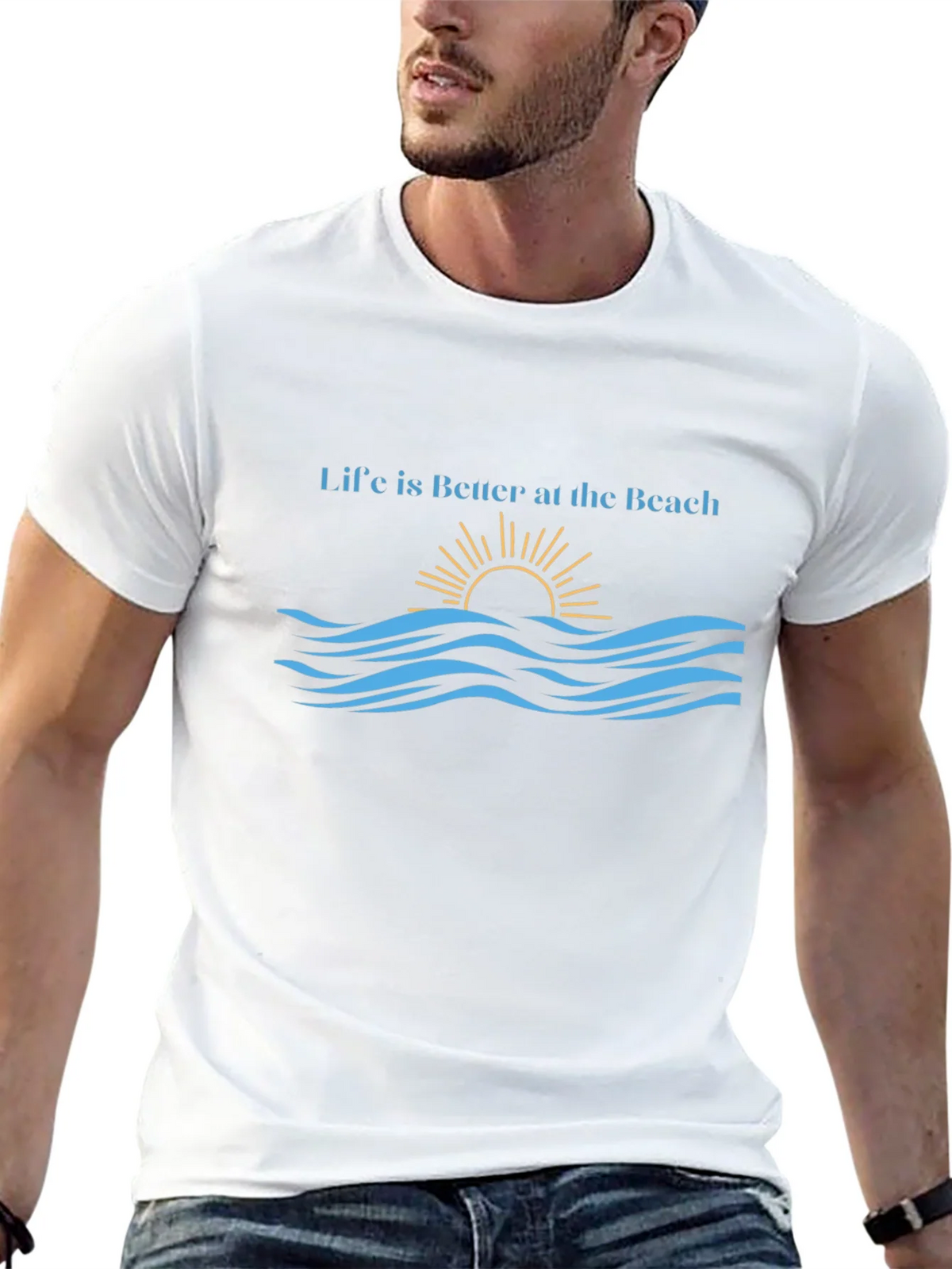 Lifes Better at the Beach Graphic Tee product image 12