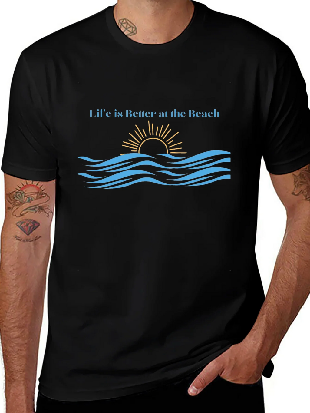 Lifes Better at the Beach Graphic Tee product image 1
