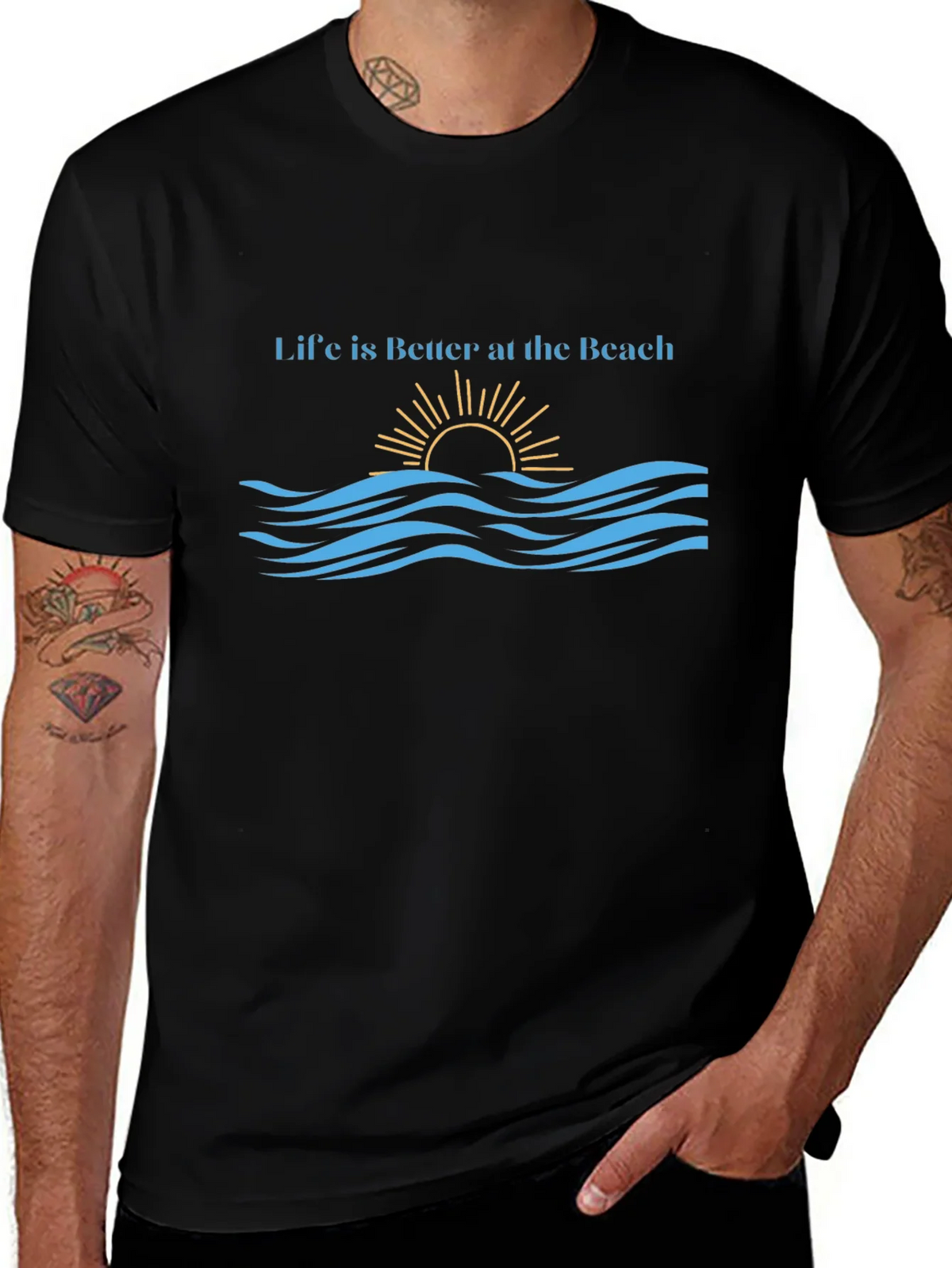 Lifes Better at the Beach Graphic Tee product image 1