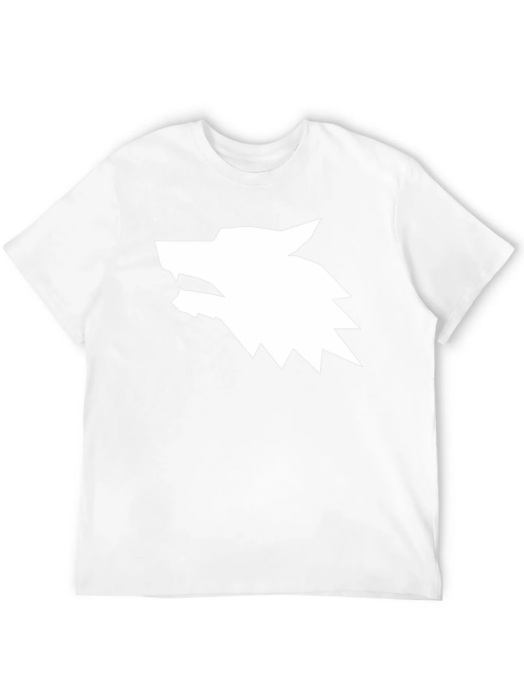 Geometric Wolf Head Graphic Tee product image 11