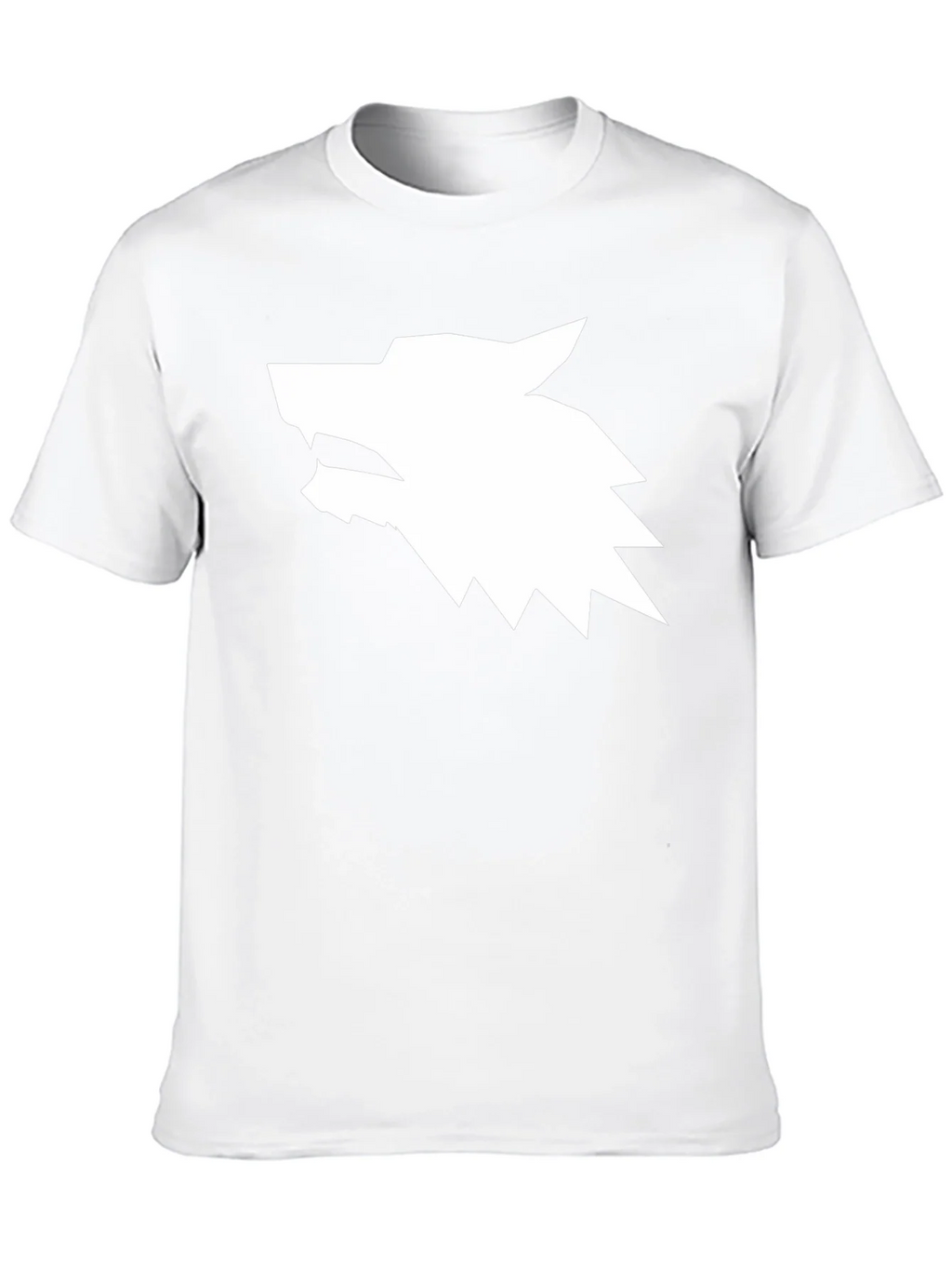 Geometric Wolf Head Graphic Tee product image 9