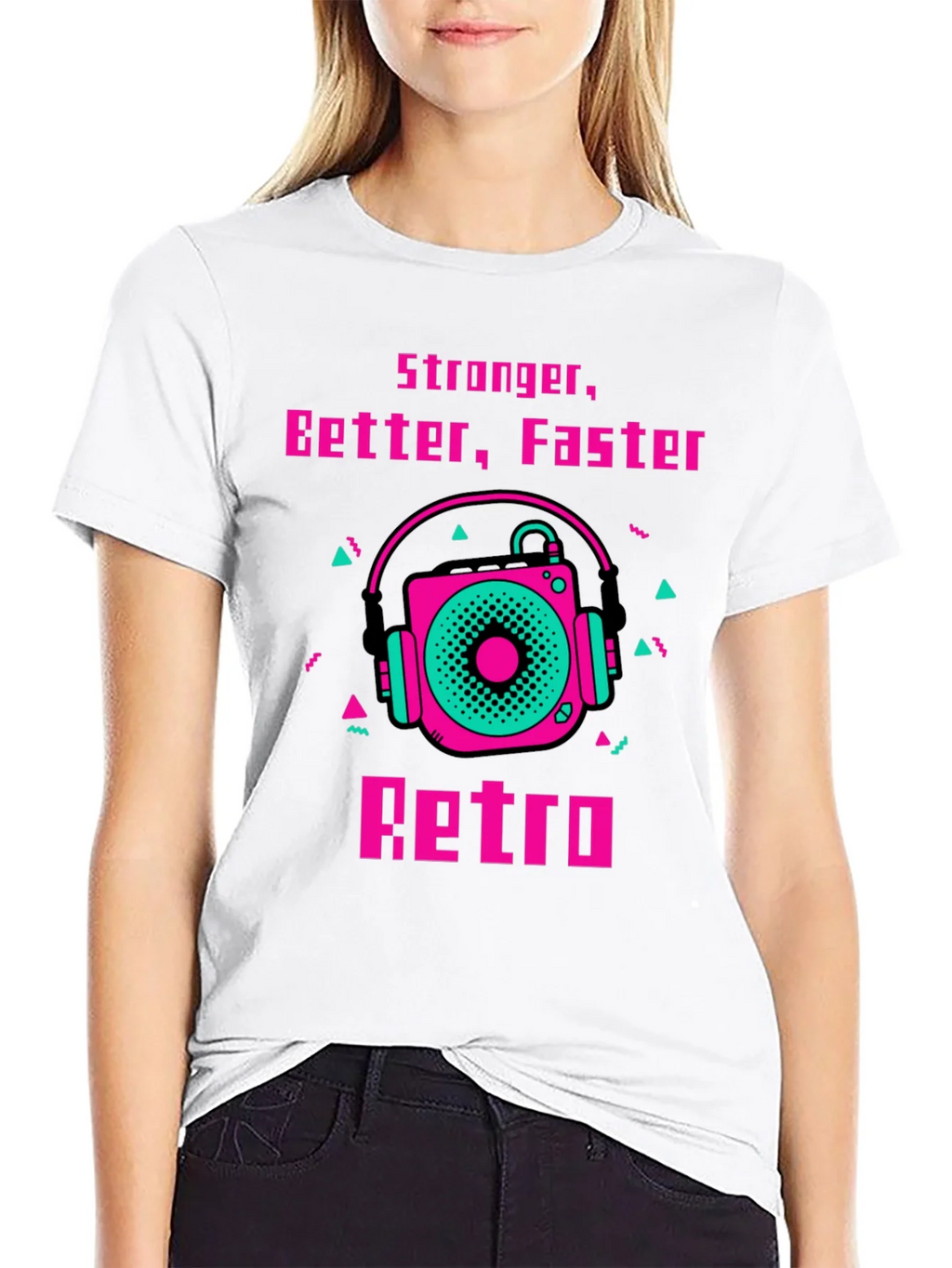 Retro Record Player Graphic Tee product image 8