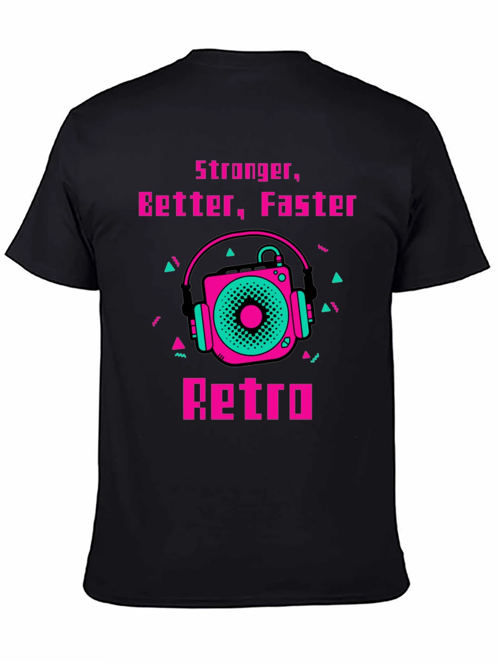 Retro Record Player Graphic Tee product image 4