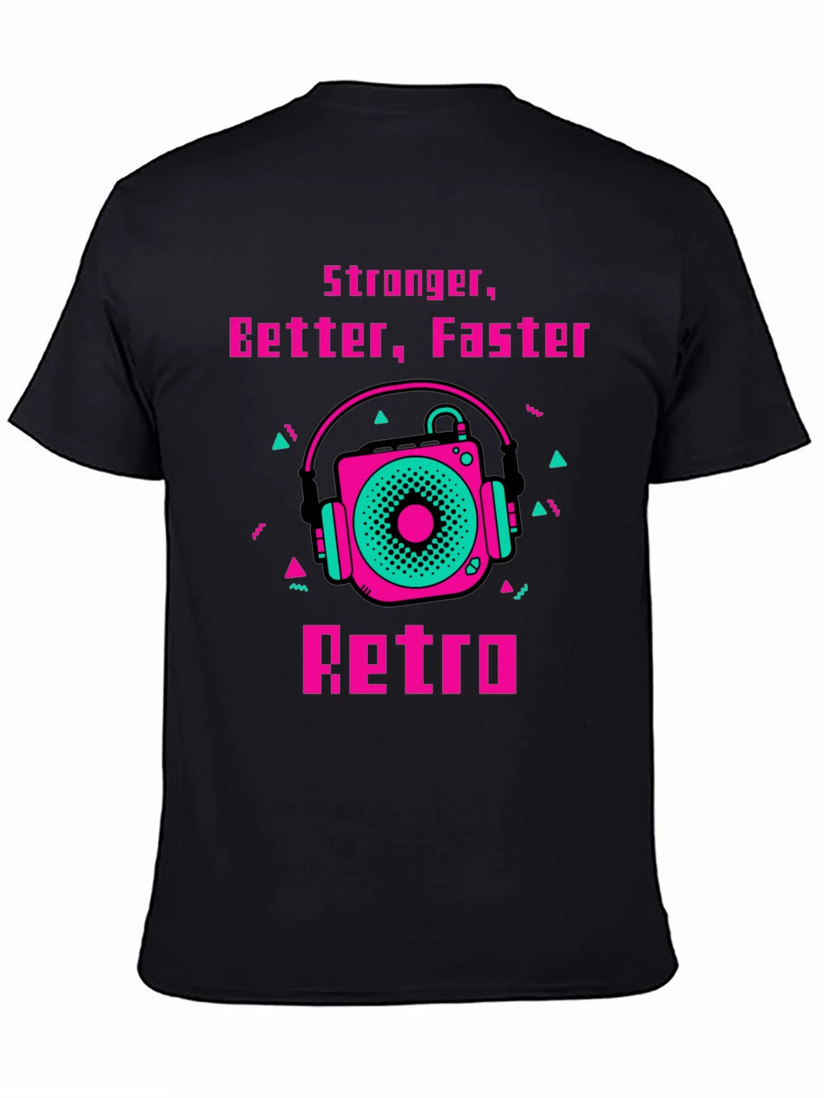 Retro Record Player Graphic Tee product image 4