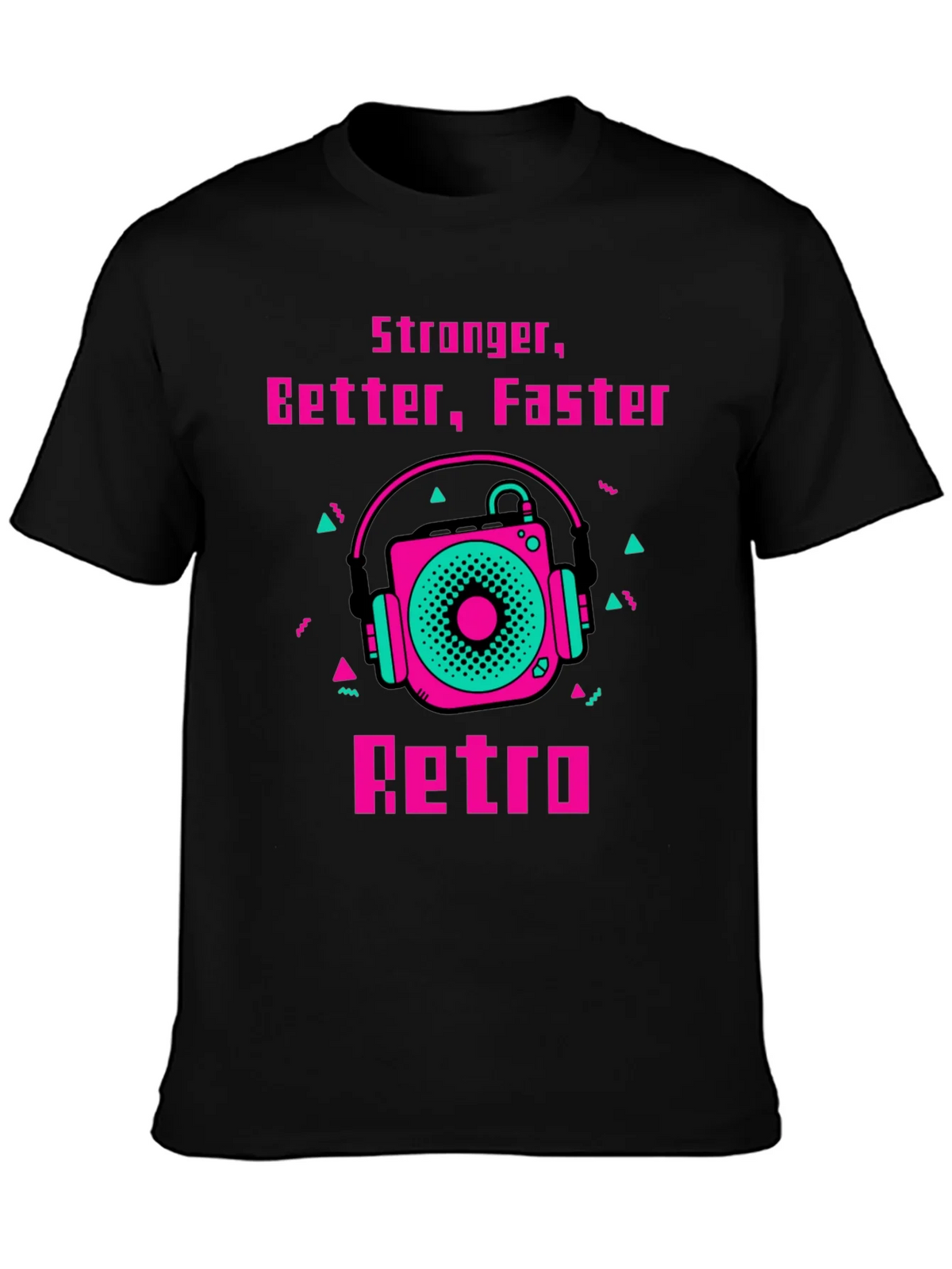 Retro Record Player Graphic Tee product image 3