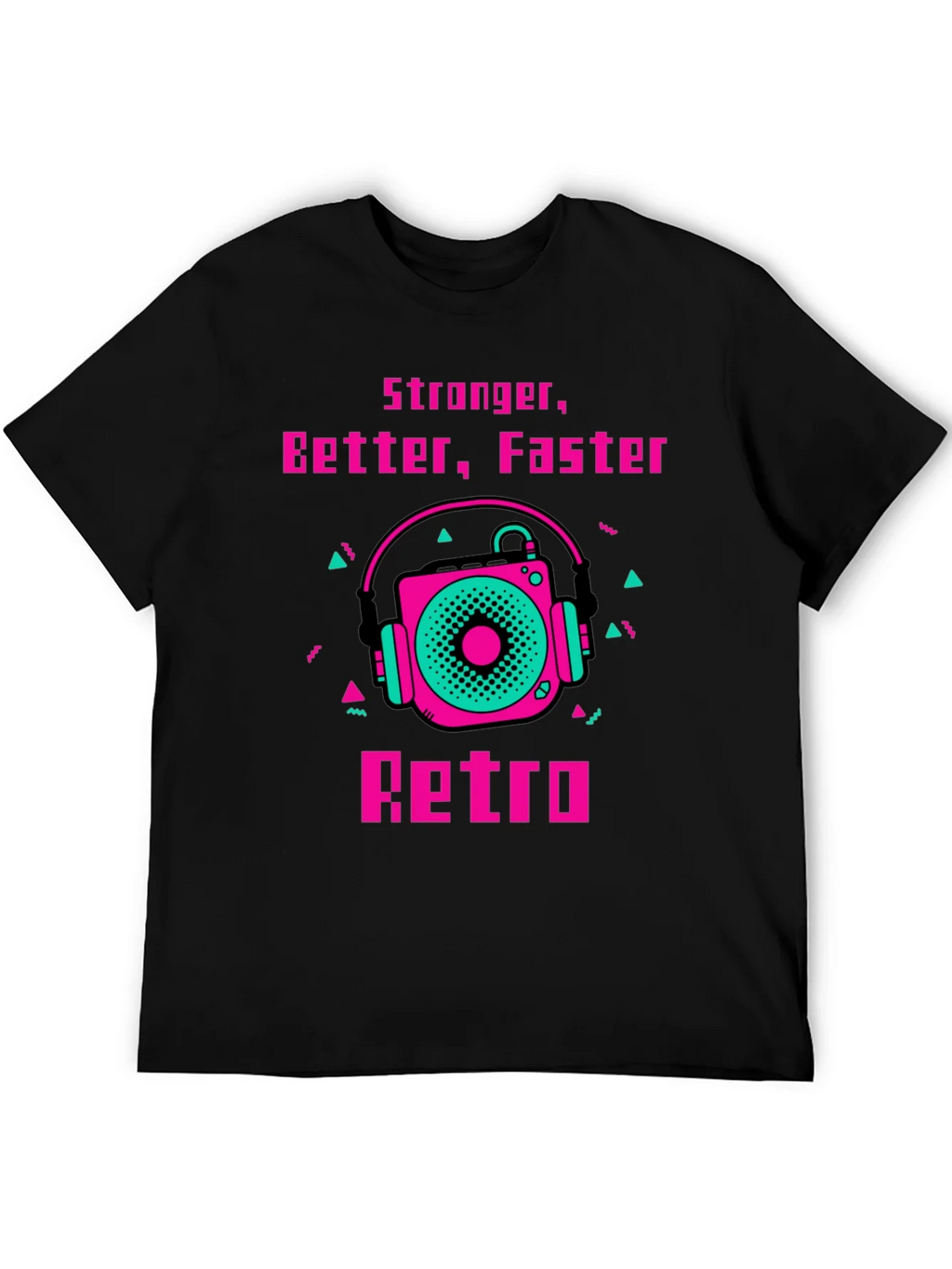 Retro Record Player Graphic Tee product image 5