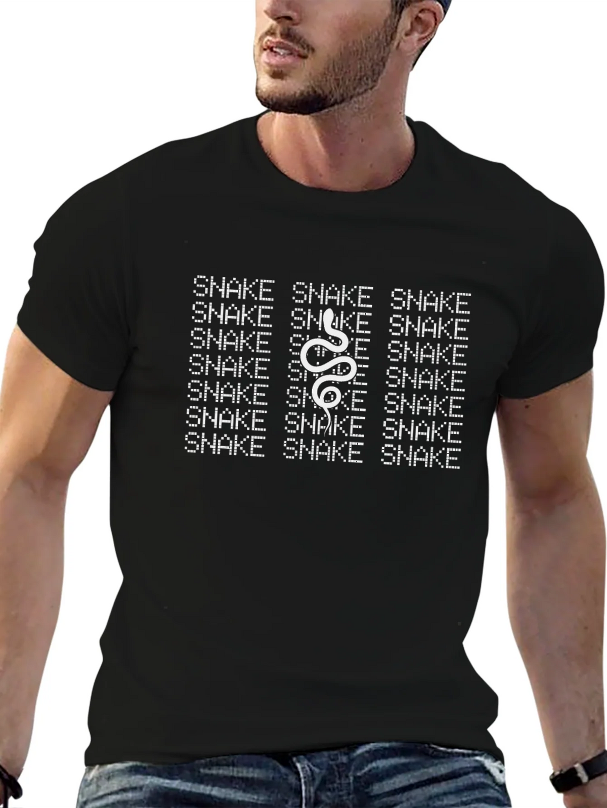 Snake Pattern T-Shirt product image 4