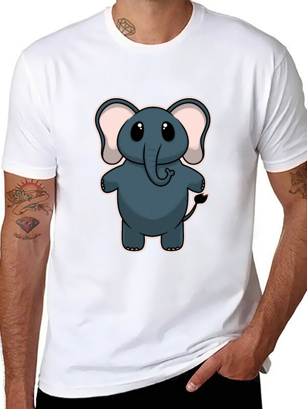 Cute Elephant Graphic T-Shirt product image 2