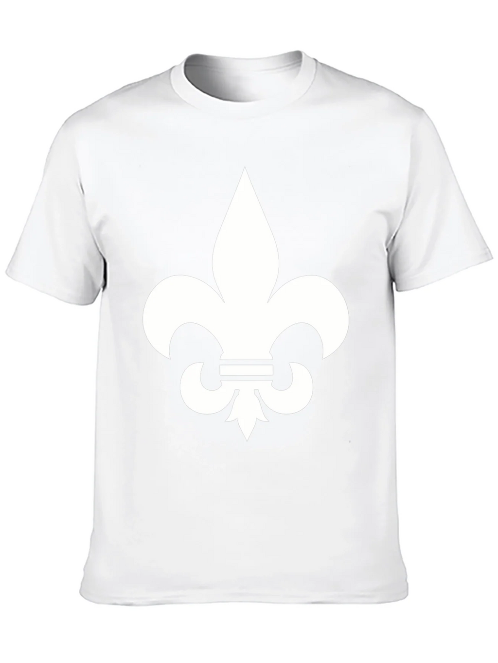 Fleur-de-lis Graphic Tee - Unisex Black T-Shirt product image 7
