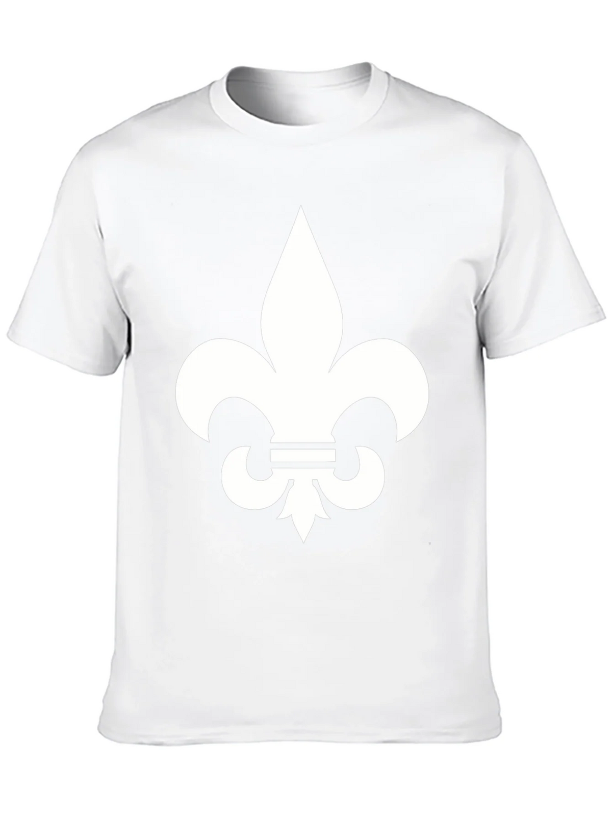Fleur-de-lis Graphic Tee - Unisex Black T-Shirt product image 7