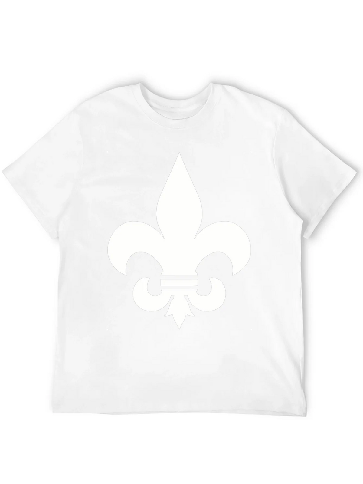 Fleur-de-lis Graphic Tee - Unisex Black T-Shirt product image 8