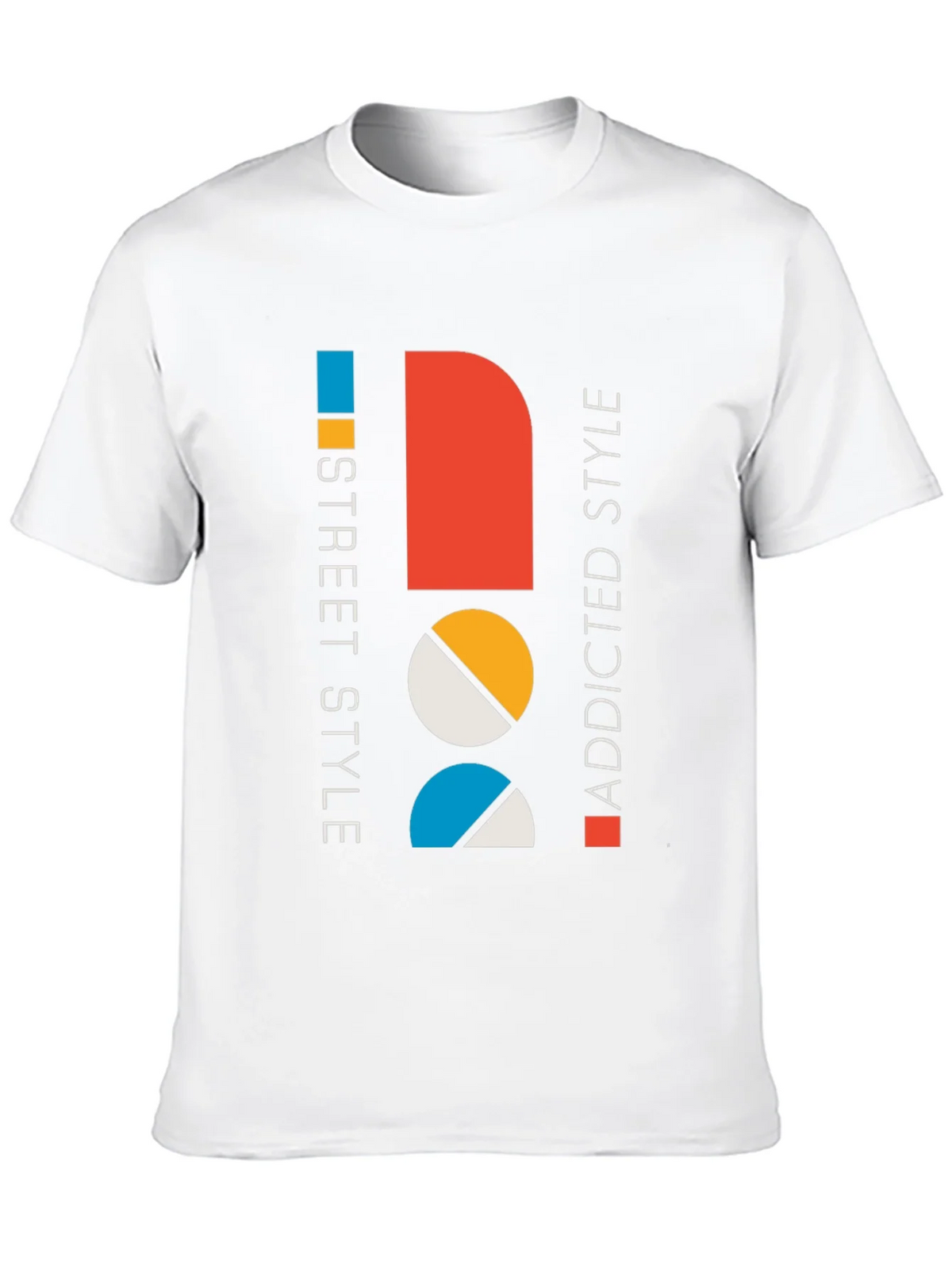 Modern Graphic Tee: Street Style Addicted Cotton Shirt product image 9
