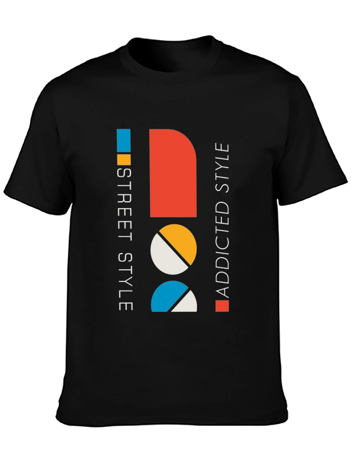 Modern Graphic Tee: Street Style Addicted Cotton Shirt product image 3