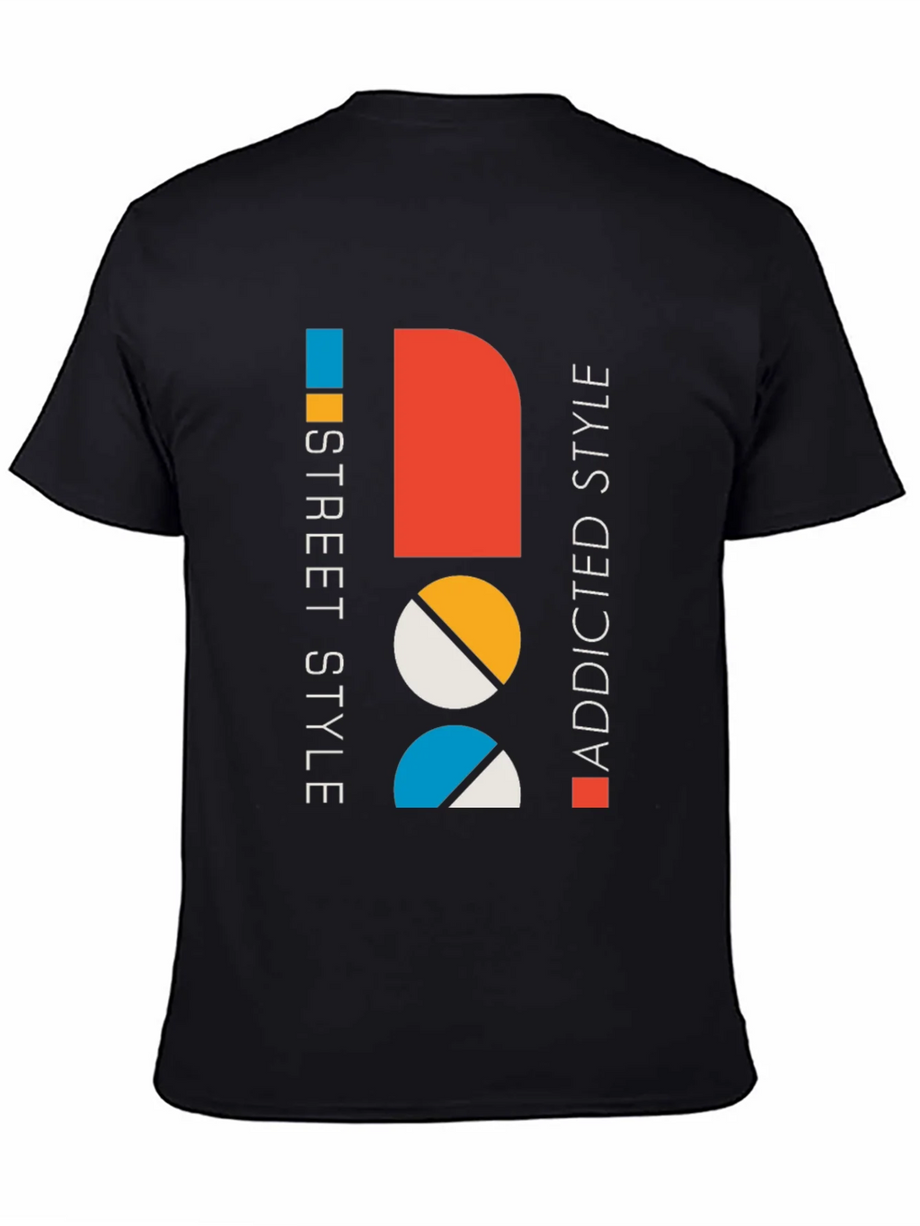 Modern Graphic Tee: Street Style Addicted Cotton Shirt product image 4
