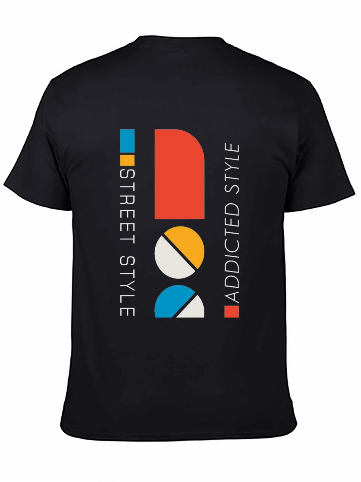 Modern Graphic Tee: Street Style Addicted Cotton Shirt product image 4
