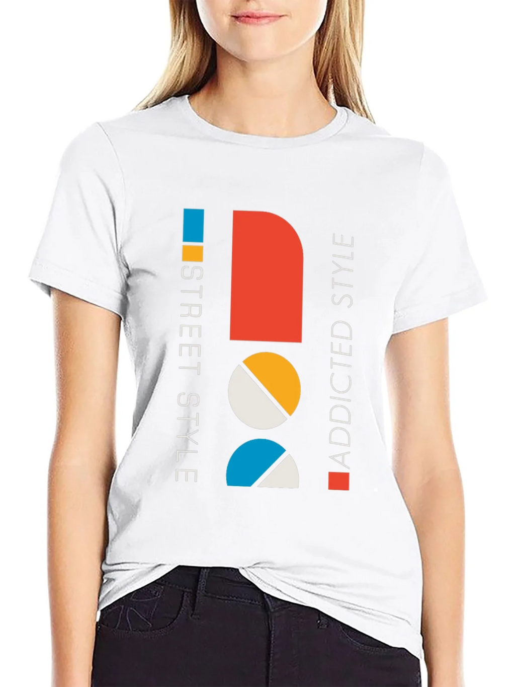 Modern Graphic Tee: Street Style Addicted Cotton Shirt product image 8
