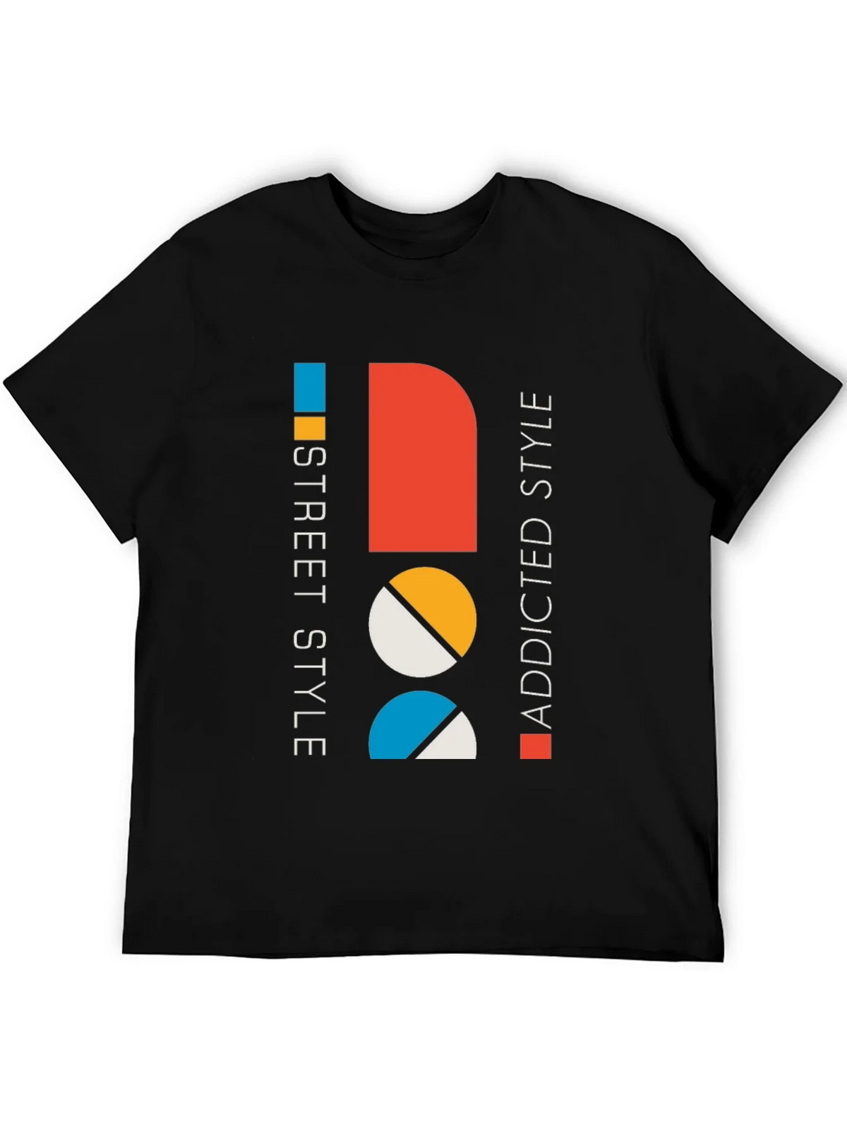 Modern Graphic Tee: Street Style Addicted Cotton Shirt product image 5