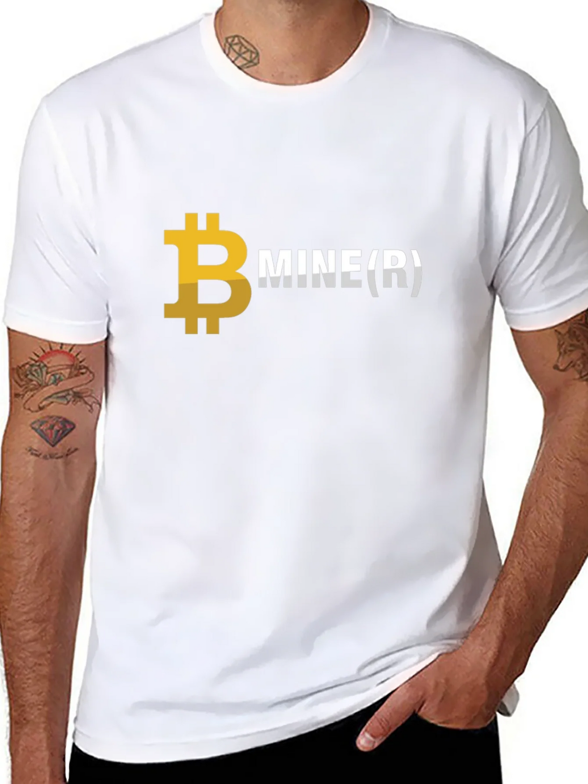 Bitcoin Mining Graphic Tee - Crypto Miner T-Shirt product image 4