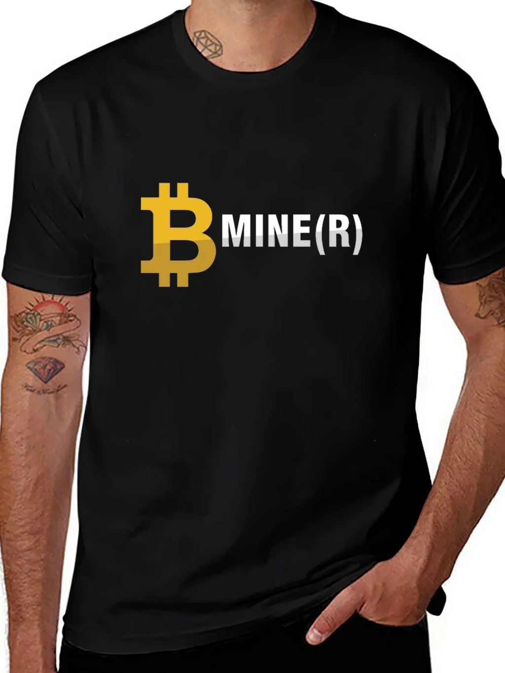 Bitcoin Mining Graphic Tee - Crypto Miner T-Shirt product image 1