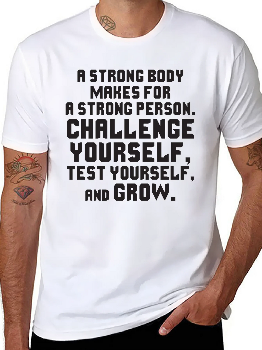 Strong Body Challenge T-Shirt product image 7